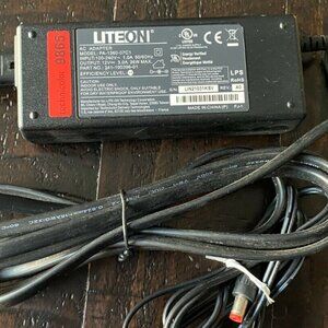 Genuine LiteOn PA-1360-07C1 Technicolor 9865 AC Charger Adapter 12V 3.0A Red Tip